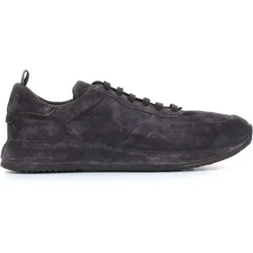 Suede Sneakers with Rubber Sole , male, Sizes: 7 UK, 9 UK - Officine Creative - Modalova