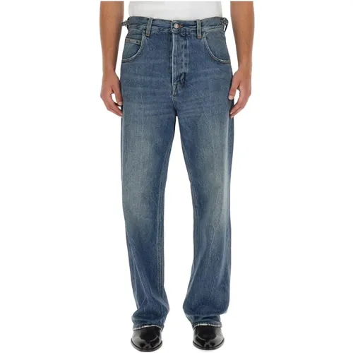 Denim Loose Fit Jeans Made in Italy , male, Sizes: W34, W32, W33, W31 - Haikure - Modalova