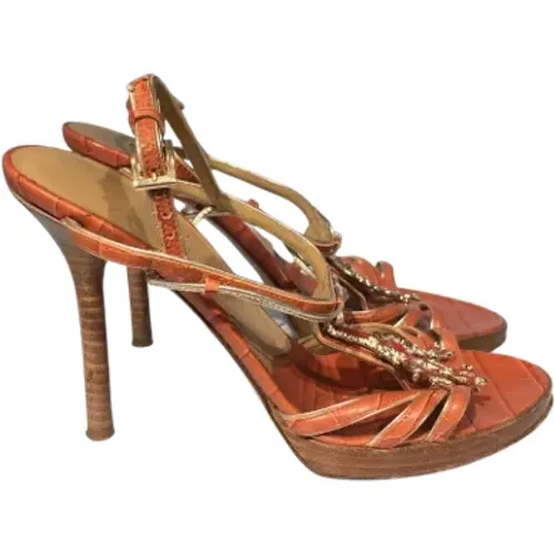 Pre-owned Leder sandals - Valentino Vintage - Modalova