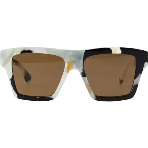 White Sunglasses Gg1623S 002 Style , unisex, Sizes: 55 MM - Gucci - Modalova