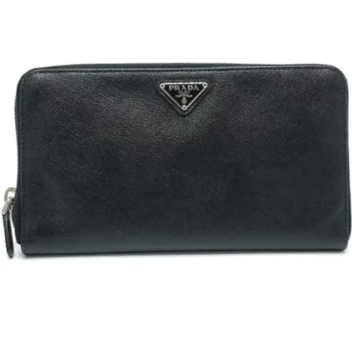 Pre-owned Leather wallets , female, Sizes: ONE SIZE - Prada Vintage - Modalova