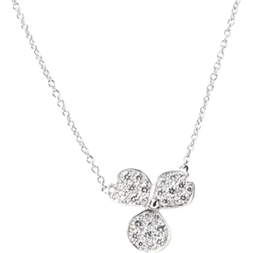 Pre-owned Platinum necklaces , female, Sizes: ONE SIZE - Tiffany & Co. Pre-owned - Modalova