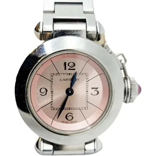 Pre-owned Metal watches , female, Sizes: ONE SIZE - Cartier Vintage - Modalova