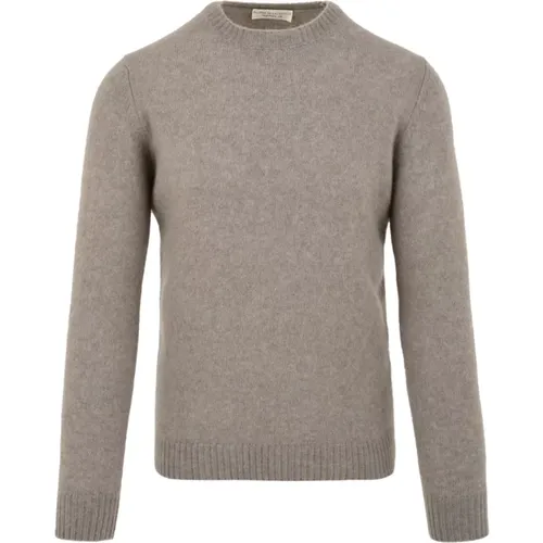 Dove Grey Pullover für Herren , Herren, Größe: 3XL - Filippo De Laurentiis - Modalova