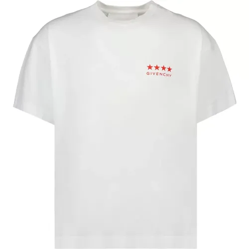 Weißes 4G Logo T-Shirt Givenchy - Givenchy - Modalova