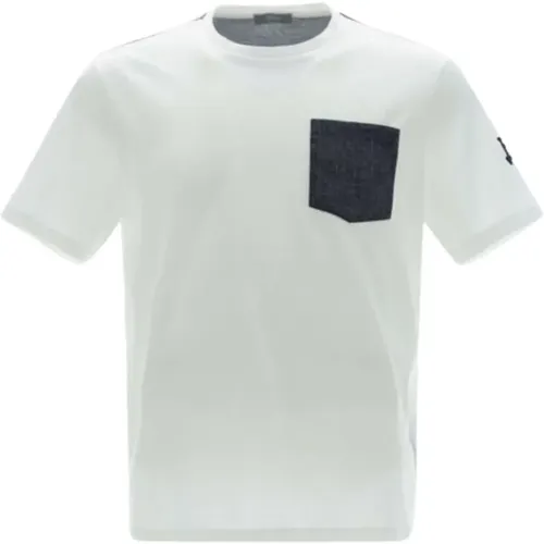 Bicolor T-Shirt mit Tashino Design - Herno - Modalova