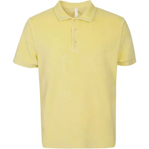 Cotton Polo Shirt with Collar , male, Sizes: S, L, XL, M - 04651/ A trip in a bag - Modalova