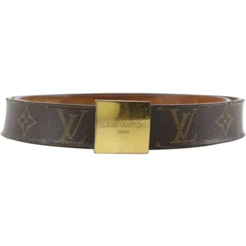 Pre-owned Fabric belts , male, Sizes: ONE SIZE - Louis Vuitton Vintage - Modalova