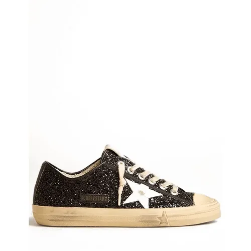 Glitter Star Sneakers , Damen, Größe: 36 EU - Golden Goose - Modalova