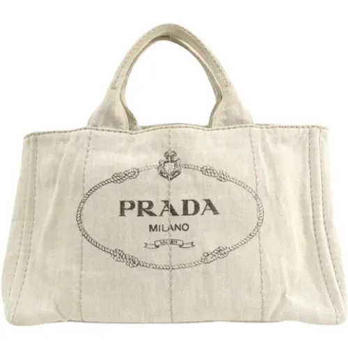 Pre-owned Denim prada-bags , female, Sizes: ONE SIZE - Prada Vintage - Modalova