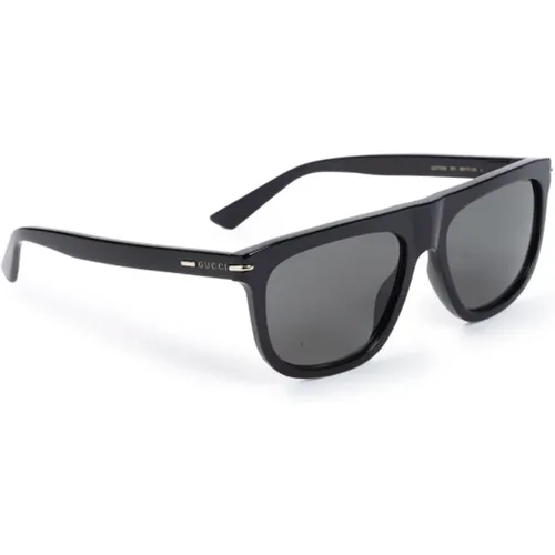 Sunglasses Stylish Smoke Grey Lenses , unisex, Sizes: ONE SIZE - Gucci - Modalova