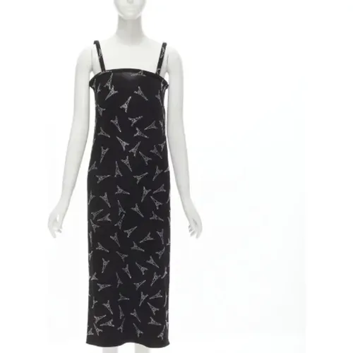 Pre-owned Viscose dresses , female, Sizes: S - Balenciaga Vintage - Modalova