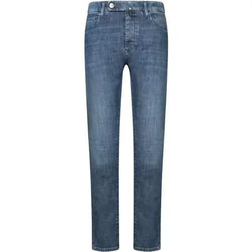 Blaue Jeans für Männer Aw24 , Herren, Größe: W31 - Incotex - Modalova