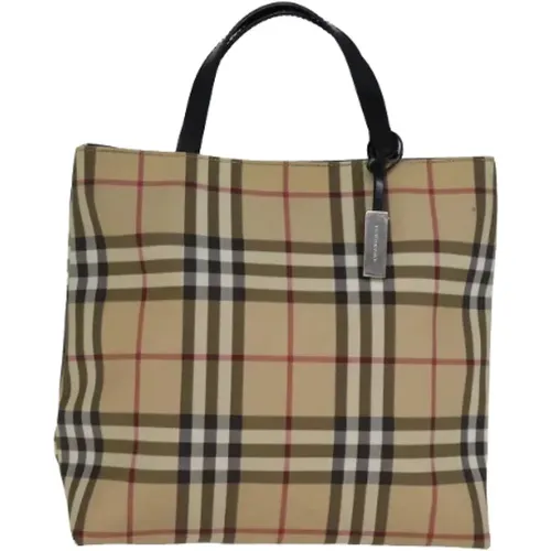 Pre-owned Canvas handbags , female, Sizes: ONE SIZE - Burberry Vintage - Modalova