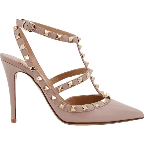 Iconic Stud Slingback , female, Sizes: 7 1/2 UK - Valentino Garavani - Modalova