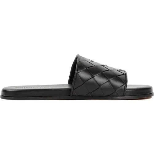 Leather Sandals Ss24 , male, Sizes: 8 UK, 10 UK, 7 UK, 9 UK - Bottega Veneta - Modalova
