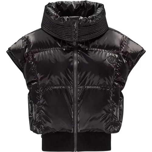 Padded Sleeveless Down Jacket , female, Sizes: M - Perfect Moment - Modalova