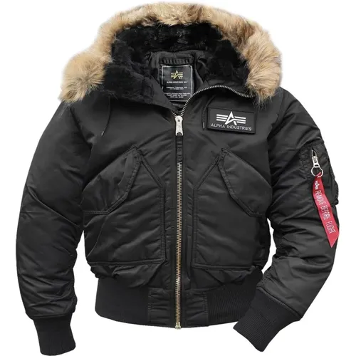 P -Kapuzenjacke , Herren, Größe: S - alpha industries - Modalova