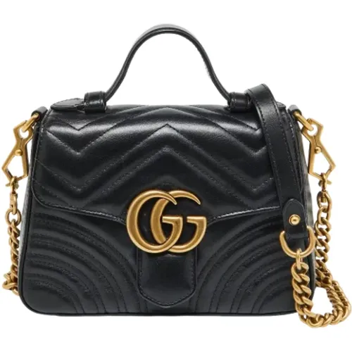 Pre-owned Leather gucci-bags , female, Sizes: ONE SIZE - Gucci Vintage - Modalova