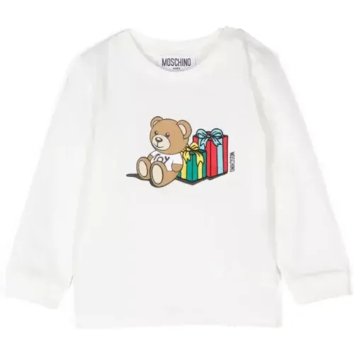 Kinder Wolke T-shirt Moschino - Moschino - Modalova