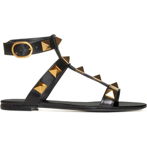 Roman Stud Sandals , female, Sizes: 3 UK, 5 UK - Valentino Garavani - Modalova