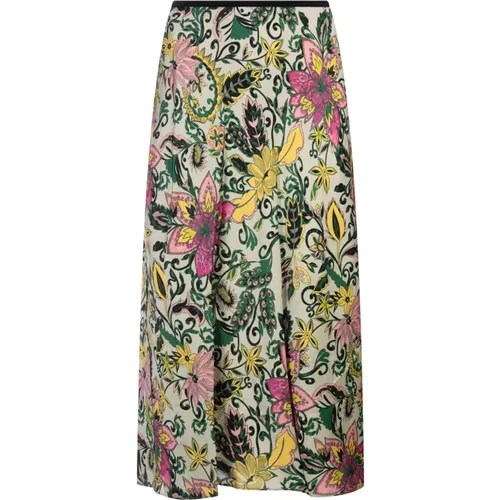 Garden Paisley Dina Skirt , female, Sizes: XS, M, S - Diane Von Furstenberg - Modalova