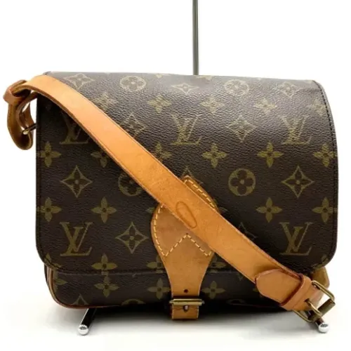 Pre-owned Canvas shoulder-bags , female, Sizes: ONE SIZE - Louis Vuitton Vintage - Modalova