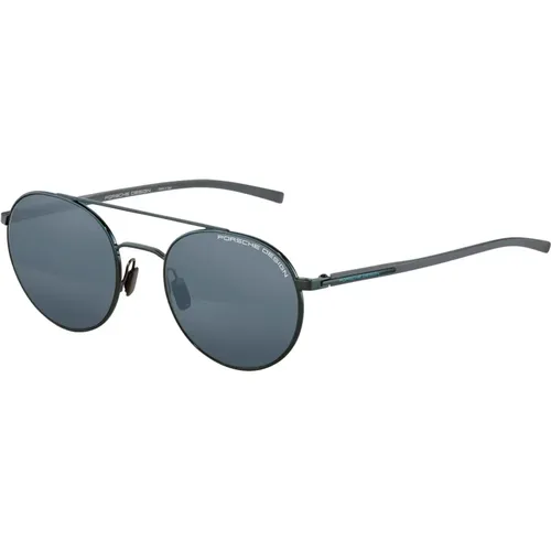 Blau Grau/Hellblau Sonnenbrille , unisex, Größe: 54 MM - Porsche Design - Modalova