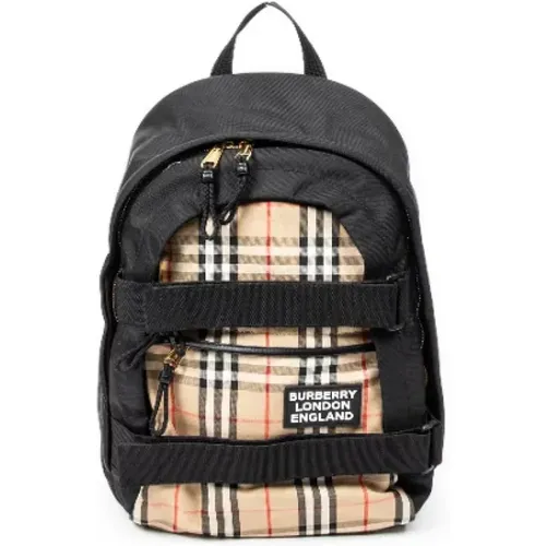 Pre-owned Canvas backpacks , female, Sizes: ONE SIZE - Burberry Vintage - Modalova