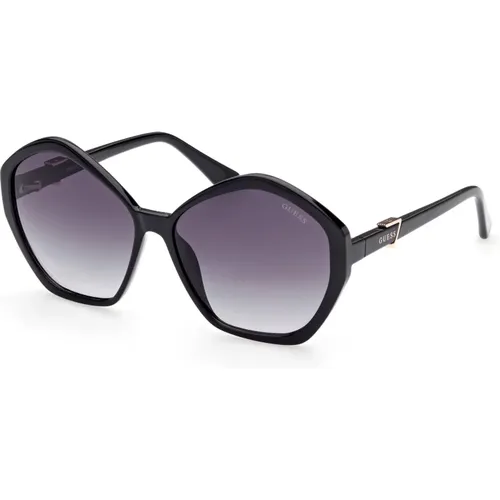 Stylish Sunglasses with Gradient Smoke Lens , female, Sizes: 58 MM - Guess - Modalova