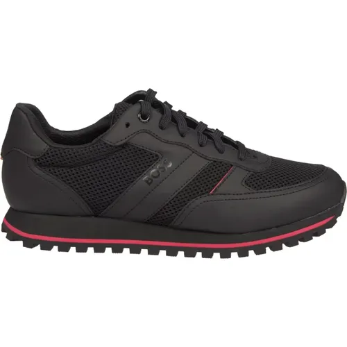Red Parkour Sneakers , male, Sizes: 6 UK - Hugo Boss - Modalova