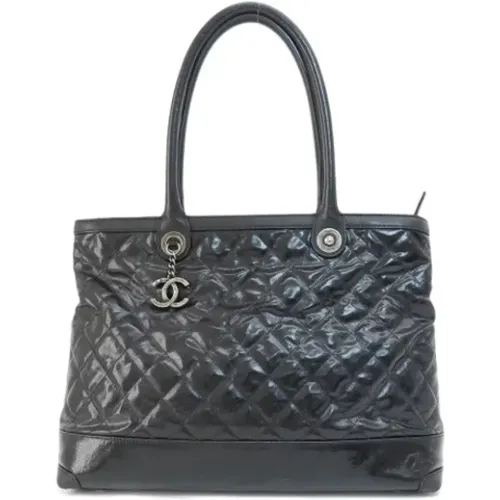 Pre-owned Leather Chanel Tote Bag , female, Sizes: ONE SIZE - Chanel Vintage - Modalova
