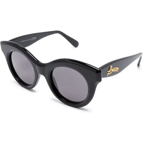 Schwarze Sonnenbrille mit Original-Etui,Rosa Sonnenbrille für den täglichen Gebrauch,Stylische Sonnenbrille LW40126I,Braune Sonnenbrille mit Zubehö - Loewe - Modalova