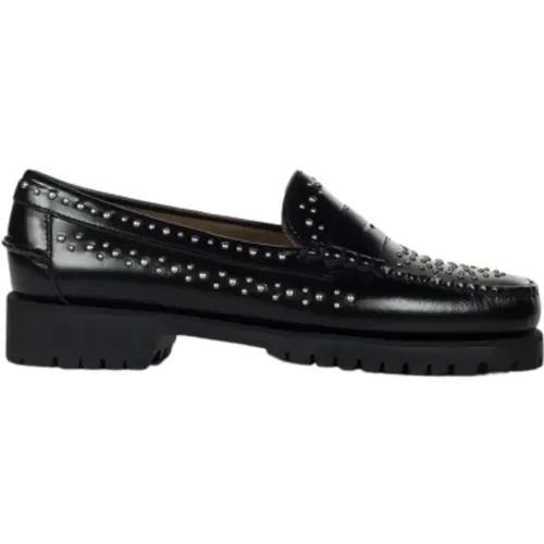 Studded Leather Loafers , female, Sizes: 6 UK, 3 UK, 7 UK, 4 1/2 UK, 5 UK, 4 UK, 5 1/2 UK - Sebago - Modalova