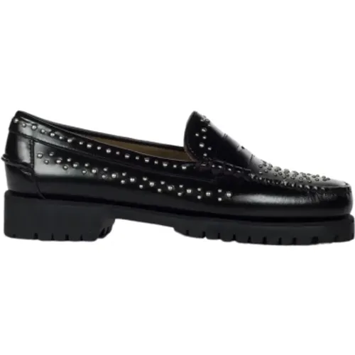 Studded Leather Loafers , female, Sizes: 6 UK, 7 UK, 8 UK - Sebago - Modalova