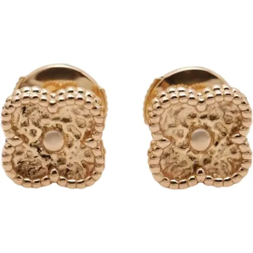 Pre-owned Metal earrings , female, Sizes: ONE SIZE - Van Cleef & Arpels Pre-owned - Modalova