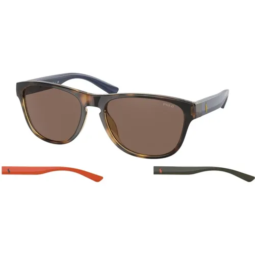 Sonnenbrille,Sunglasses,Blau/Dunkelblaue Sonnenbrille PH 4180U - Ralph Lauren - Modalova