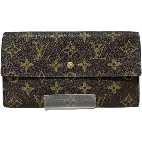 Pre-owned Fabric wallets , female, Sizes: ONE SIZE - Louis Vuitton Vintage - Modalova