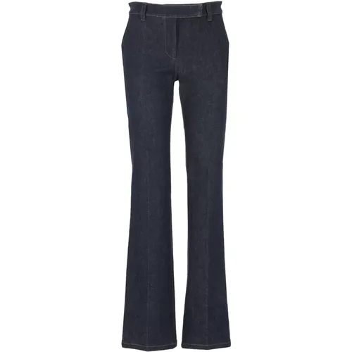 Cotton Jeans with Belt Loops , female, Sizes: XS, S, 2XS - BRUNELLO CUCINELLI - Modalova
