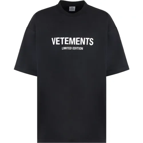 Baumwoll T-Shirt Unisex Linie - Vetements - Modalova