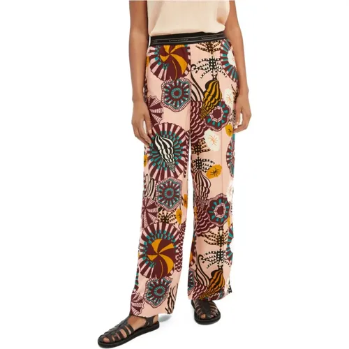 Wide Leg Pants , female, Sizes: XS - Scotch & Soda - Modalova