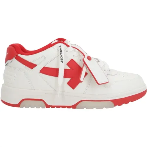 Off , Low-Top Sneakers with Arrow Patch , male, Sizes: 8 UK, 6 UK - Off White - Modalova