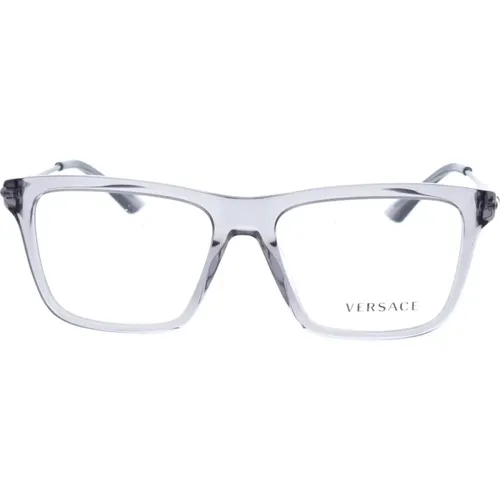 Originale Brille mit 3-jähriger Garantie , unisex, Größe: 55 MM - Versace - Modalova
