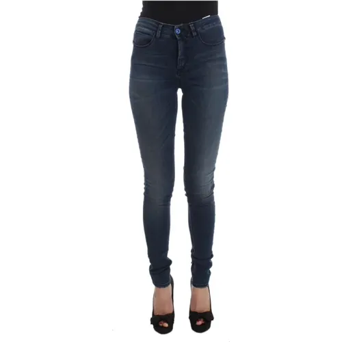Blaue Slim Fit Jeans,Luxus Blaue Slim Fit Designer Jeans - Costume National - Modalova