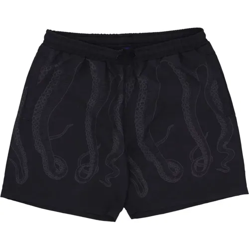 Tentacles Swim Shorts Grey/ , male, Sizes: XL - Octopus - Modalova