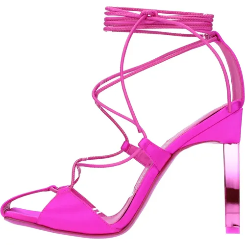 Sandalen Fuchsia , Damen, Größe: 39 EU - The Attico - Modalova