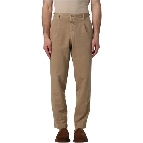 Straight Trousers , male, Sizes: 3XL - Incotex - Modalova