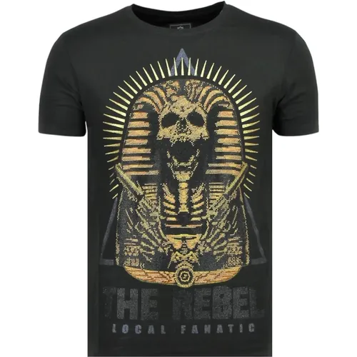 Rebel Pharaoh - Exklusives T-Shirt Herren - 6322Z - Local Fanatic - Modalova