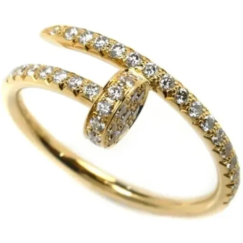 Pre-owned Gold rings , female, Sizes: ONE SIZE - Cartier Vintage - Modalova