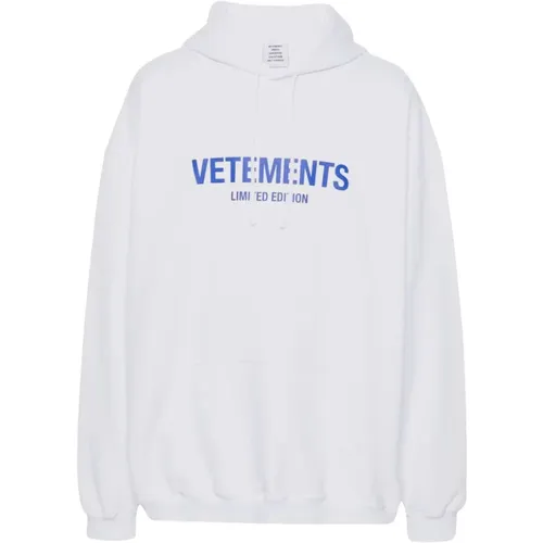 Limited Edition Sweatshirt , male, Sizes: XL, S, M, L - Vetements - Modalova